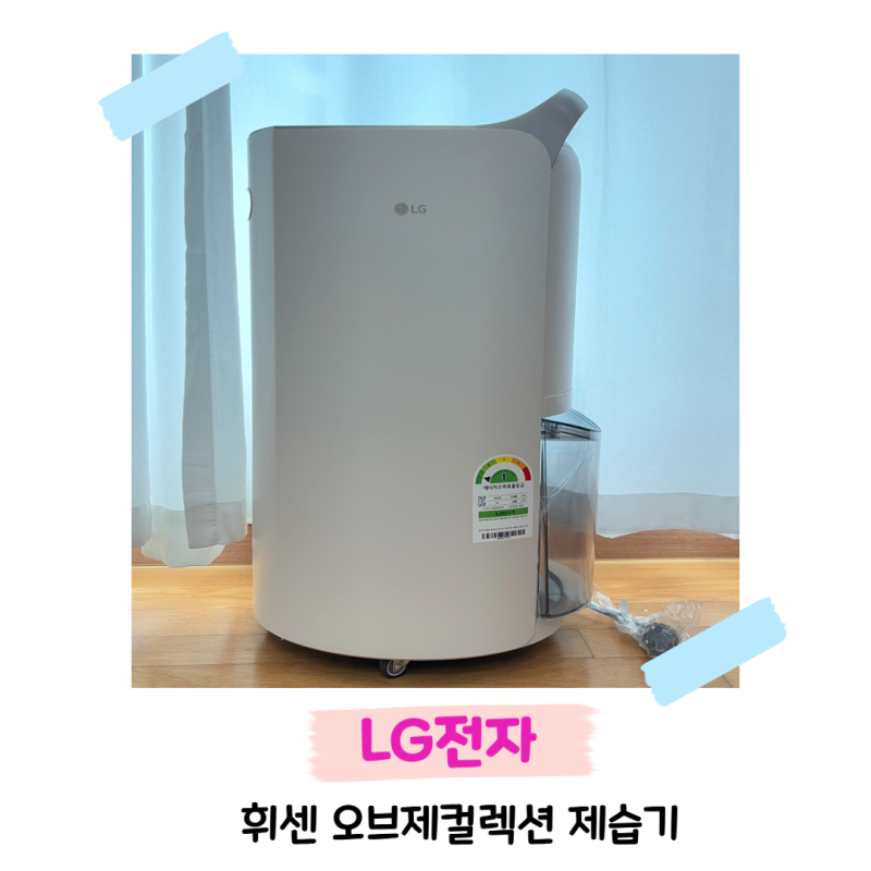 LG 제습기 추천 / LG 휘센 오브제 컬렉션 제습기 20L(DQ205PEGA)