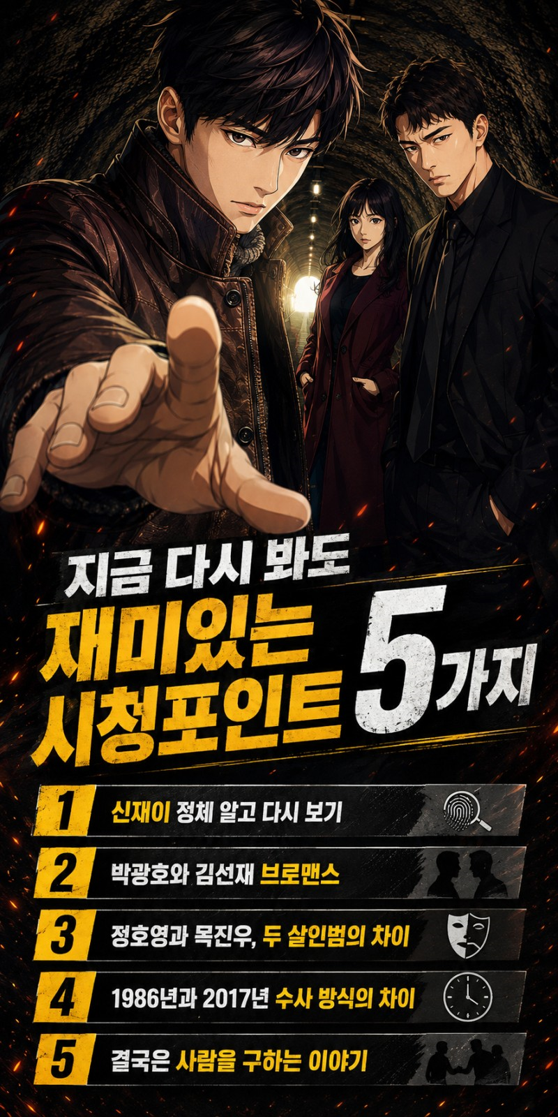 "2%로 시작해 6%까지 치솟았다더니.." 최진혁 OCN 터널 역대급 타임슬립 반전