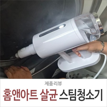 가정용 스팀청소기 홈앤아트 퓨어 AMS-200 가성비 살균 해결