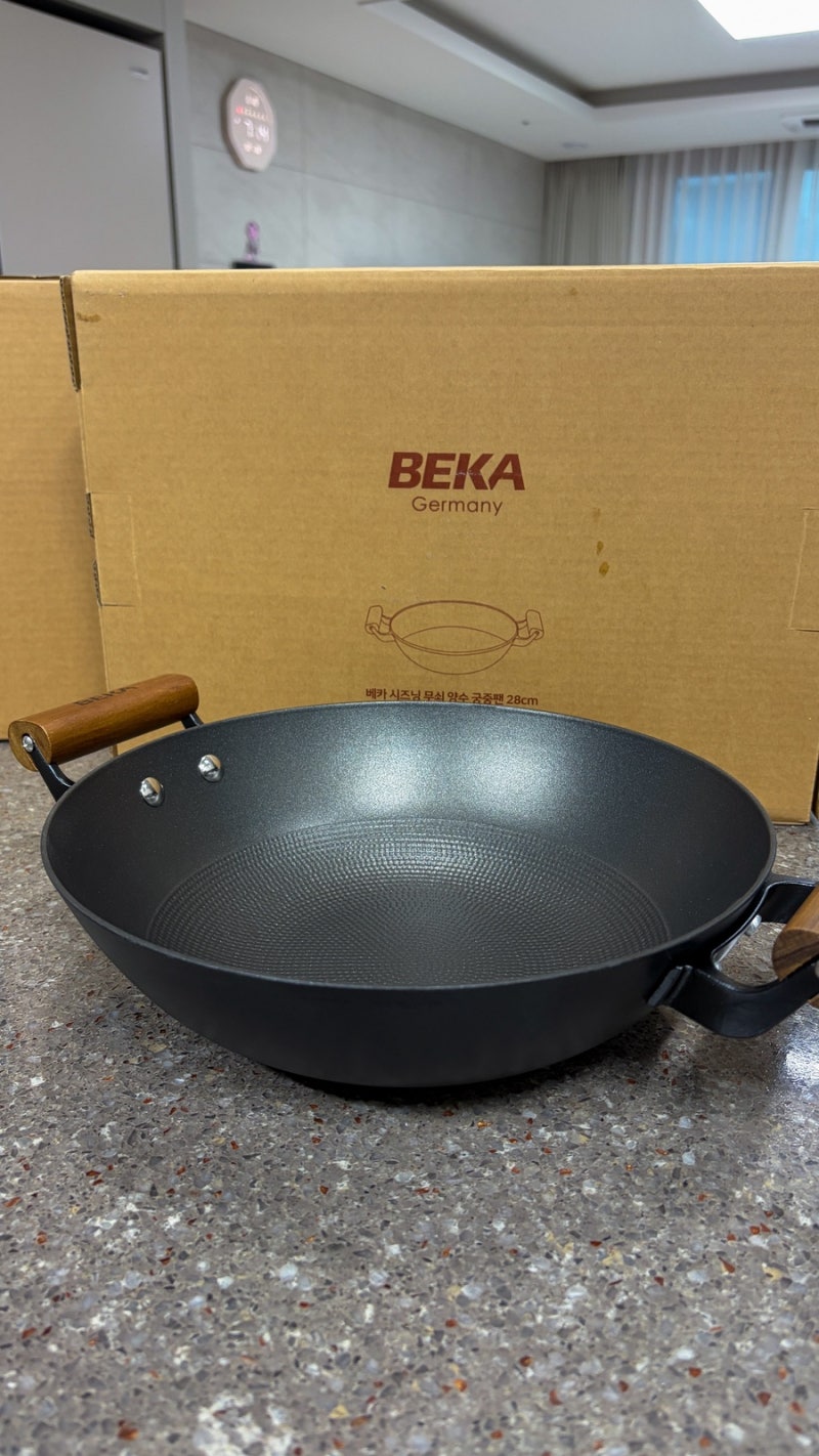[BEKA]무쇠팬 28cm 사용 후기 / 시즈닝 무쇠팬 첫 사용부터 세척까지