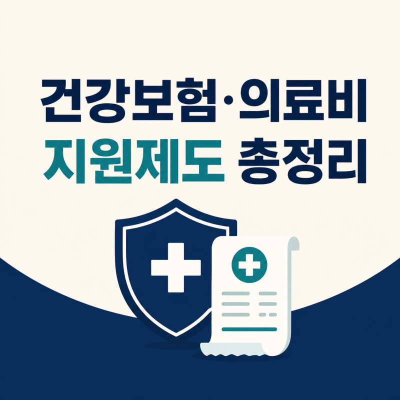2026 건강보험·의료비 지원제도 총정리｜내 상황에 맞는 글 찾기
