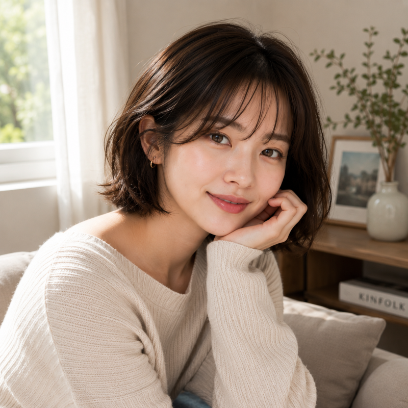 2026 가을 단발이 다시 뜬다 ✂️ 엄지원·한소희처럼 어려 보이는 단발의 비밀
