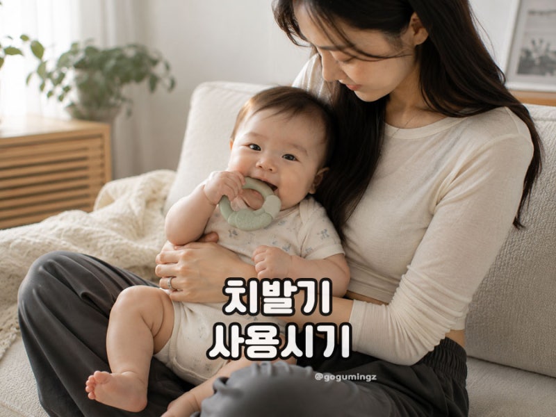 아기 치발기 사용시기 언제부터 언제까지, 선택과 보관 방법