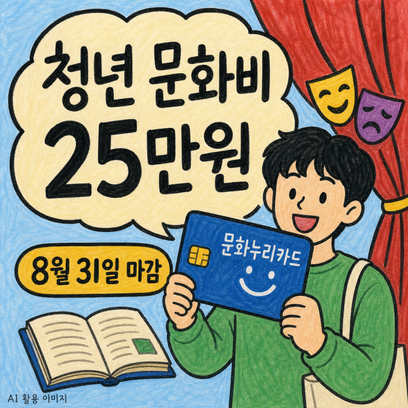 전남광주 청년 문화복지카드 25만원, 8월 31일 마감과 2년 거주 기준