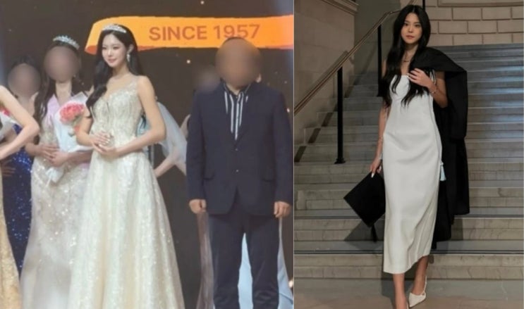 <b>우지원 딸 우서윤</b> 미스코리아 진, 어린 시절 붕어빵 꼬마의 반전 폭....