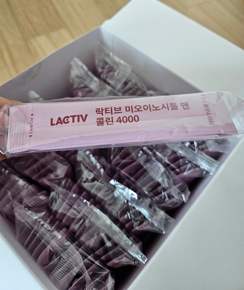 락티브 이노시톨 _ N번째 구매, 다낭성난소증후군, 이노시톨 효능
