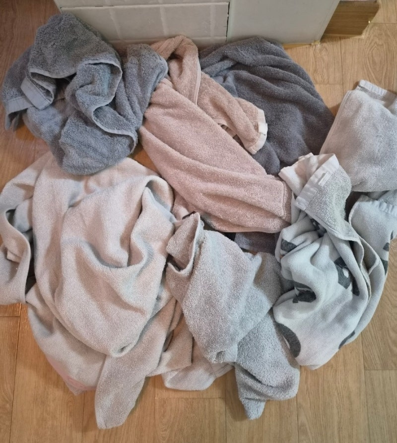 수건 냄새 제거, 삼성 드럼세탁기로 수건 삶기 삶음세탁으로 쉰내 없애기 + 세탁조 청소