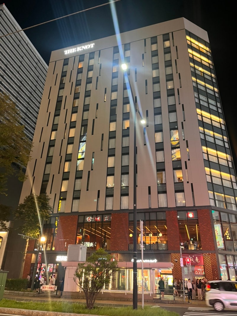 [여름 삿포로 5박 6일 태교여행] 완벽한 위치와 뷰! 더 낫 삿포로 (THE KNOT SAPPORO) 시티 트램뷰 ....
