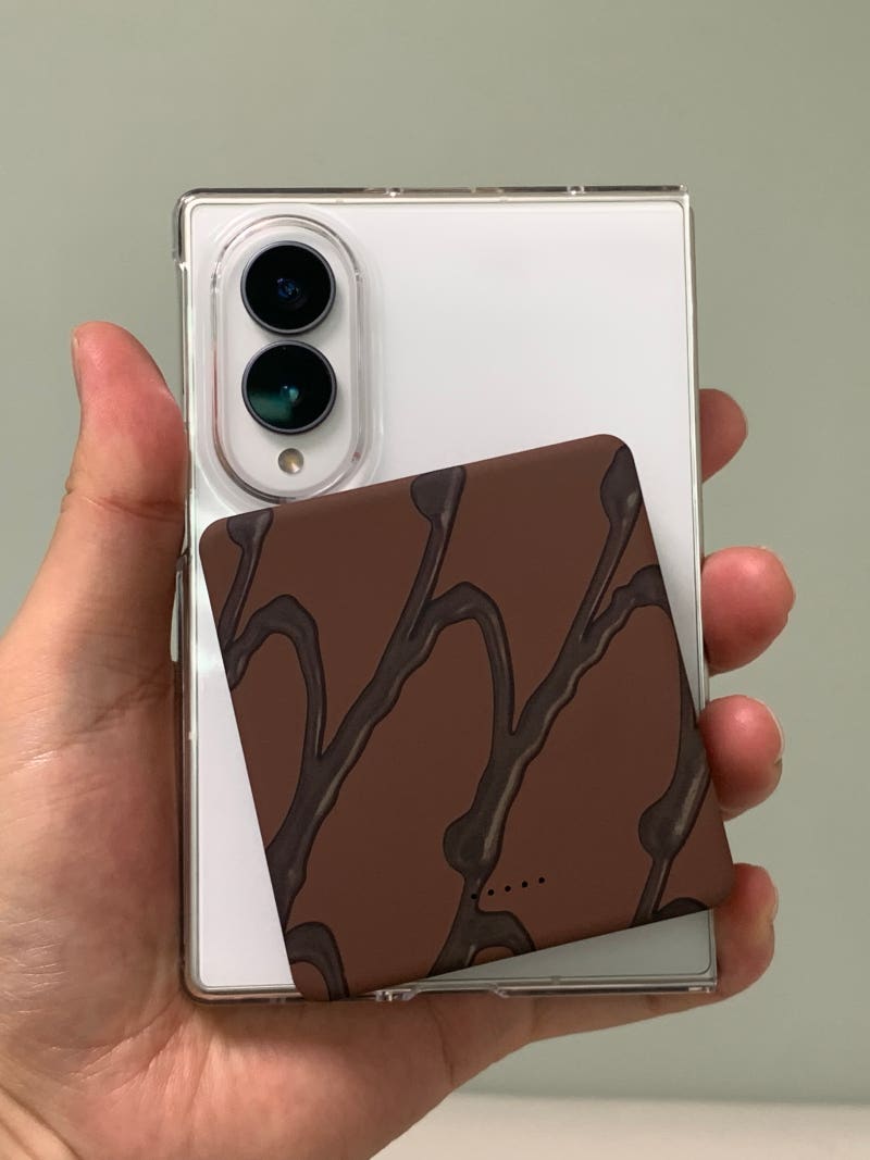 [오예스 맥세이프 보조배터리 8000mAh] 갤럭시 Z 폴드8 최고의 찰떡 호환 보조배터리 사용 후기