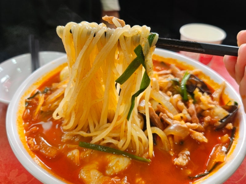 속초 짬뽕 맛집 속초고속버스터미널 바로 앞 뽕마루 속초점