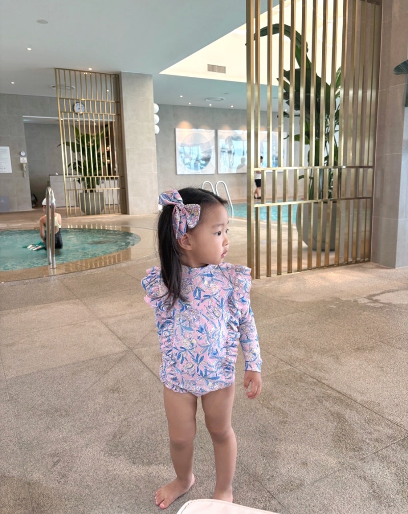 루이스미샤 래쉬가드 24m, 3y 사이즈 팁⛱️