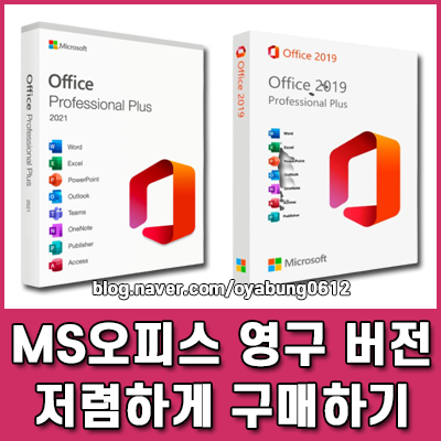 MS 오피스 365 및 영구 버전 차이점 윈오마켓 정품키 구매 팁