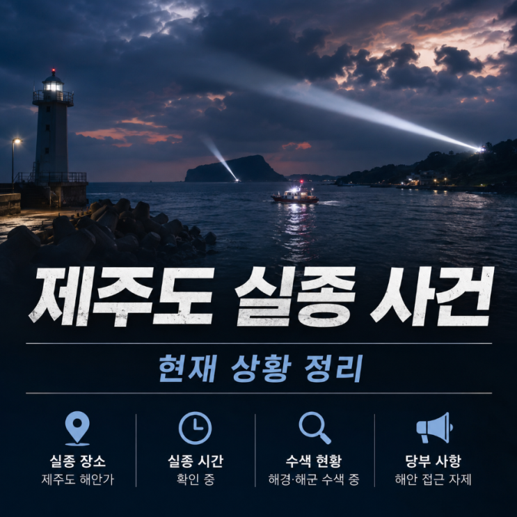 <b>제주</b>도 <b>실종</b> 사건, 경찰이 “무사하다” 종결했는데…3개월째 행방 ....