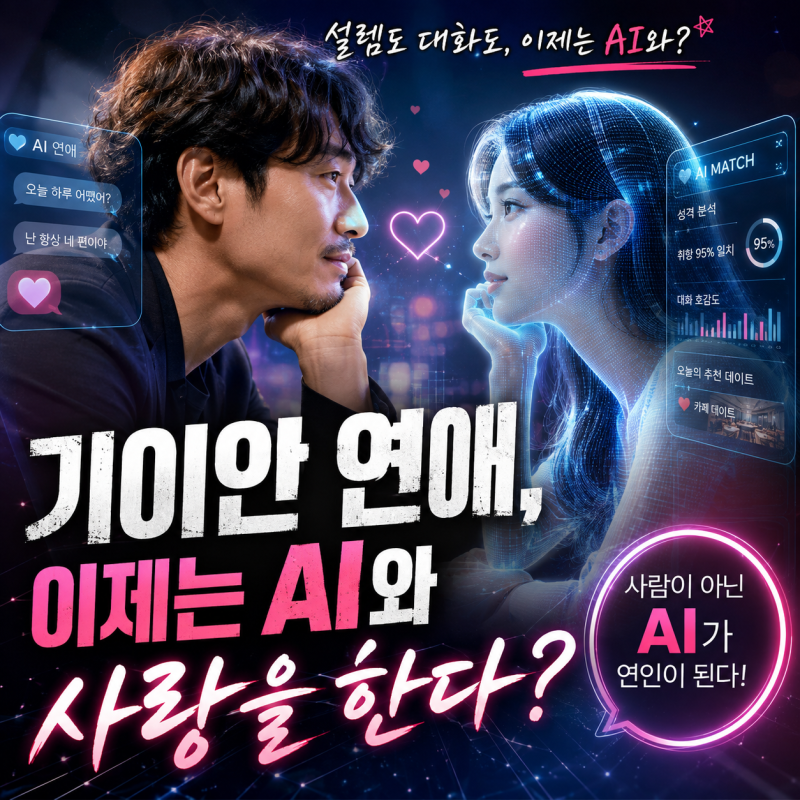 기이안 연애, 이제는 AI와 사랑을 한다? 기안84·장도연·이유비가 직접 해봤다
