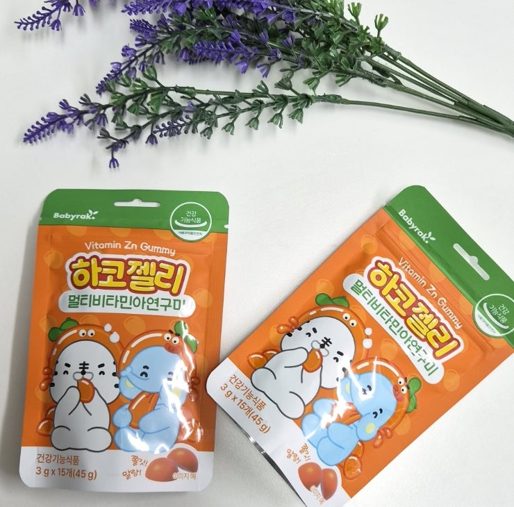 어린이 영양제 조합 추천, 베이비락 유기농 아기장군 유산균 & 하코젤리 멀티비타민 비타D