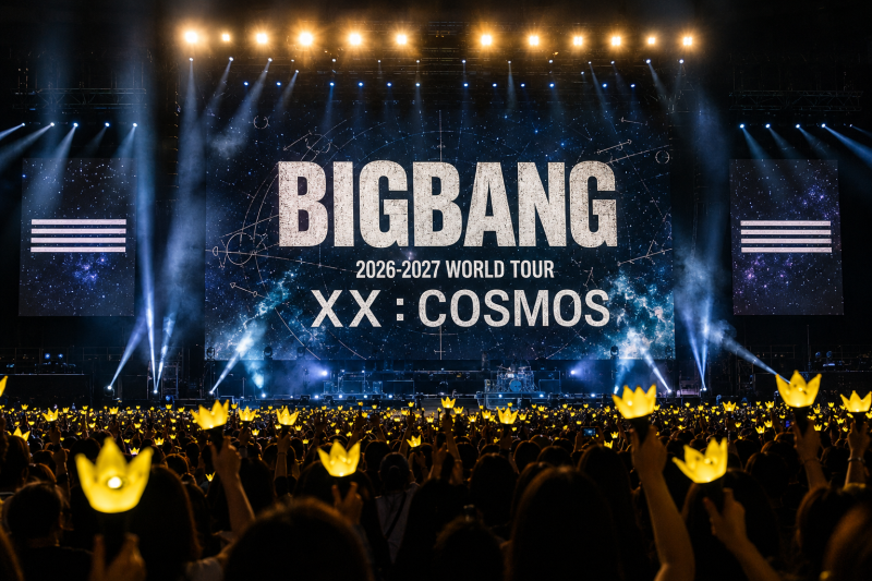 빅뱅 월드투어 일정·예매방법 총정리｜XX : COSMOS 티켓팅은 어디서?