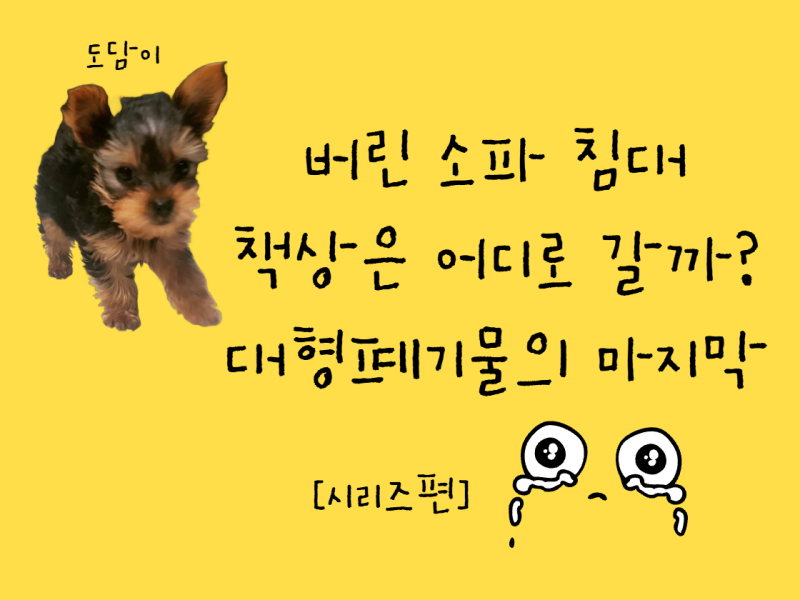 버린 소파·침대·책상은 어디로 갈까? 대형폐기물의 마지막