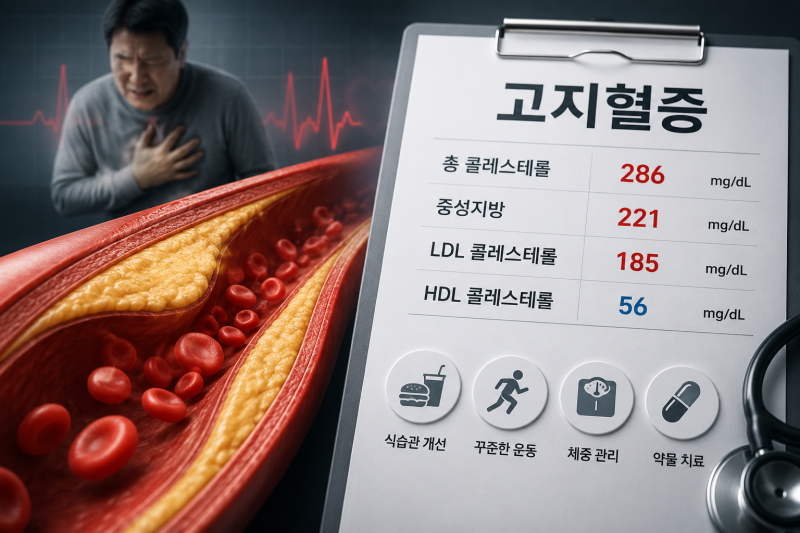 40대 고지혈증 진단, 크레스토정 먹기 시작했습니다. 부작용부터 영양제·오메가3·홍국까지