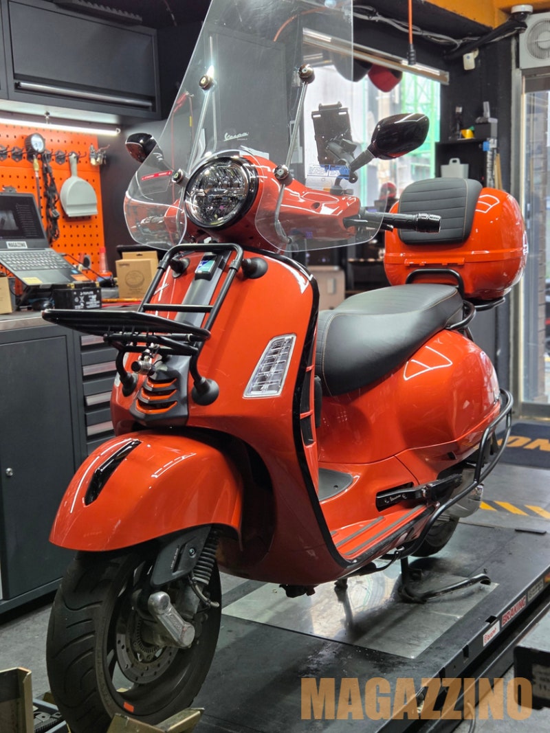 [마가지노] - 베스파 튜닝·정비 - 신형 GTS125 스마트키 10,000km 만키로점검 + 테크풀리 스테이지....