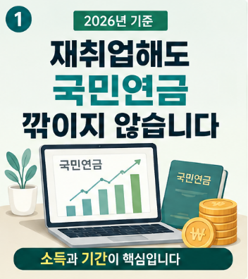 은퇴 후 재취업하면 국민연금 꺾이나 감액 기준 기간 총정리