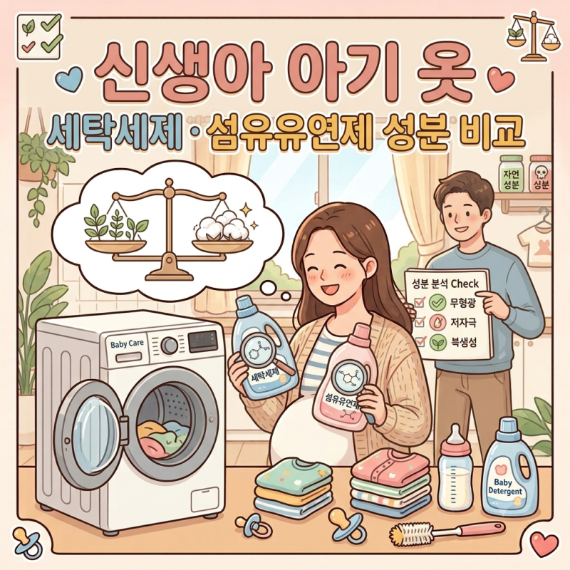 신생아 세탁세제 성분, 이것부터 확인했어요