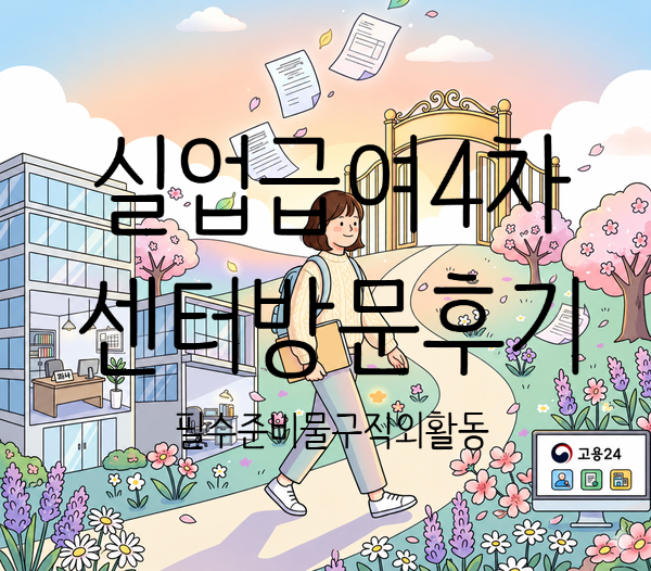 실업급여 4차 실업인정 신청후기 구직활동 직업심리검사 수원고용복지센터