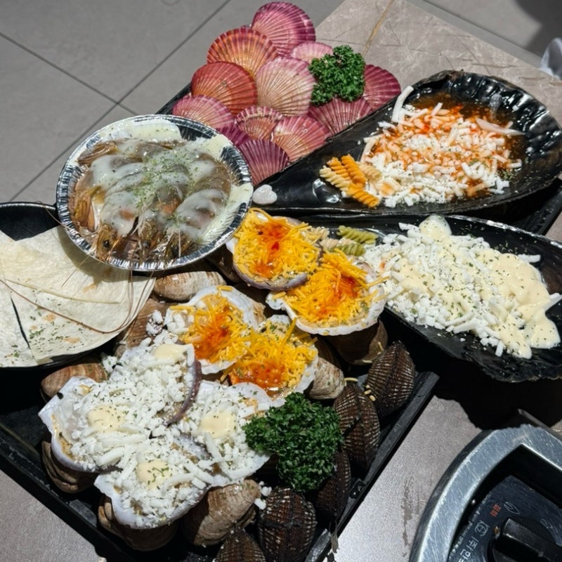 [조개구남] 해운대 무한리필 조개구이 맛집에서 1년치 조개 먹고 온 후기