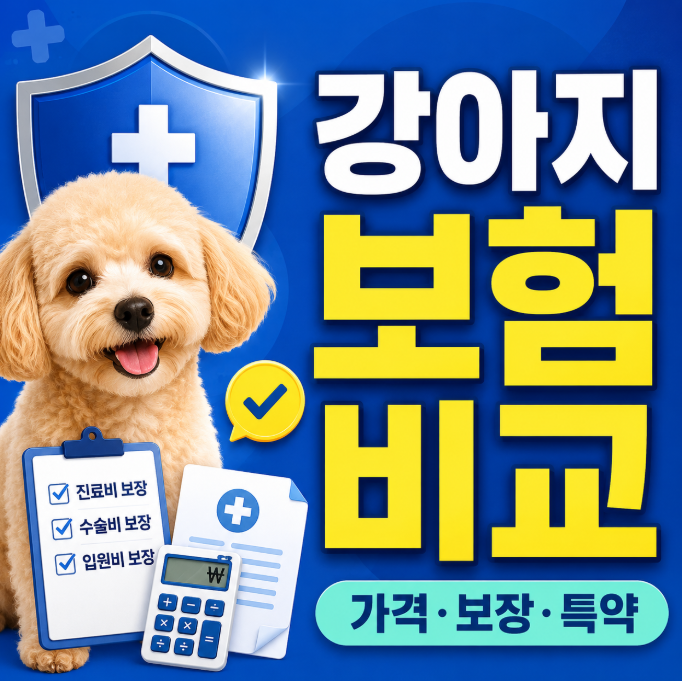 강아지보험 비교, 삼성화재 펫보험 가격·보장내용·특약은 어떻게 다를까?