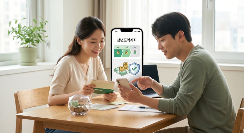 2026 청년도약계좌 조건 신청방법 총정리 (중도해지 시 불이익과 3년 유지 꿀팁)