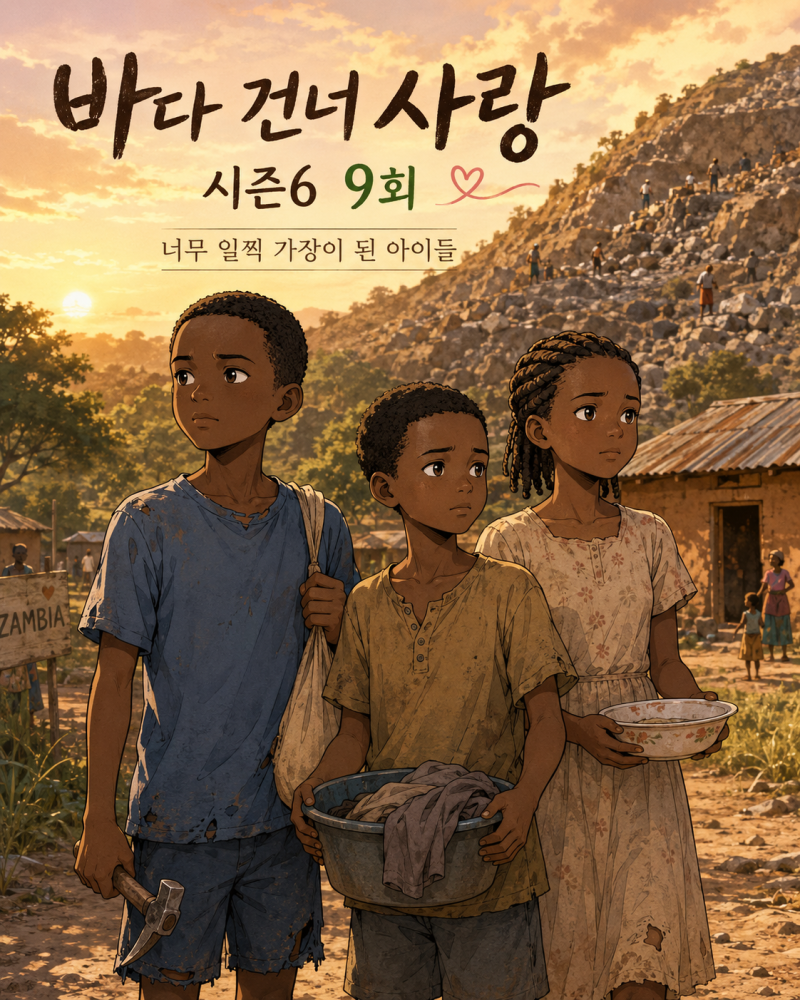 바다 건너 사랑 시즌6 9회 리뷰, 너무 일찍 가장이 된 아이들이 남긴 이야기