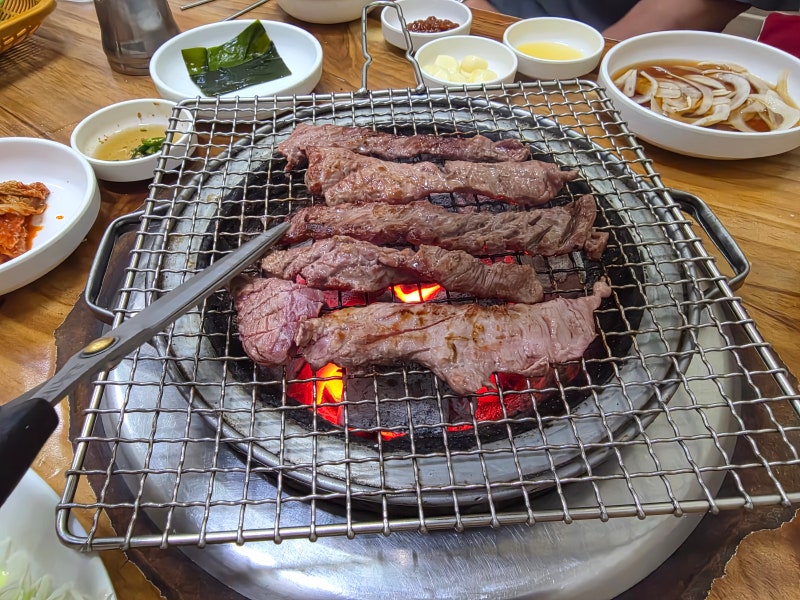 포구나무집,부산 금정구 두구동 맛집! 전통의 갈매기살 구이집!+환상적인 김치와 된장찌개