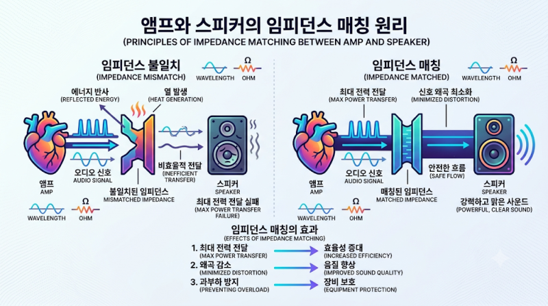 매장·학원 음향의 심장 '앰프(Amplifier)' 고르는 법: 스피커와 임피던스(저항) 매칭 완벽 가이....