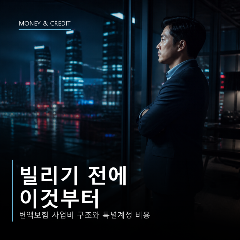 변액보험 사업비 구조와 특별계정 비용 확인방법