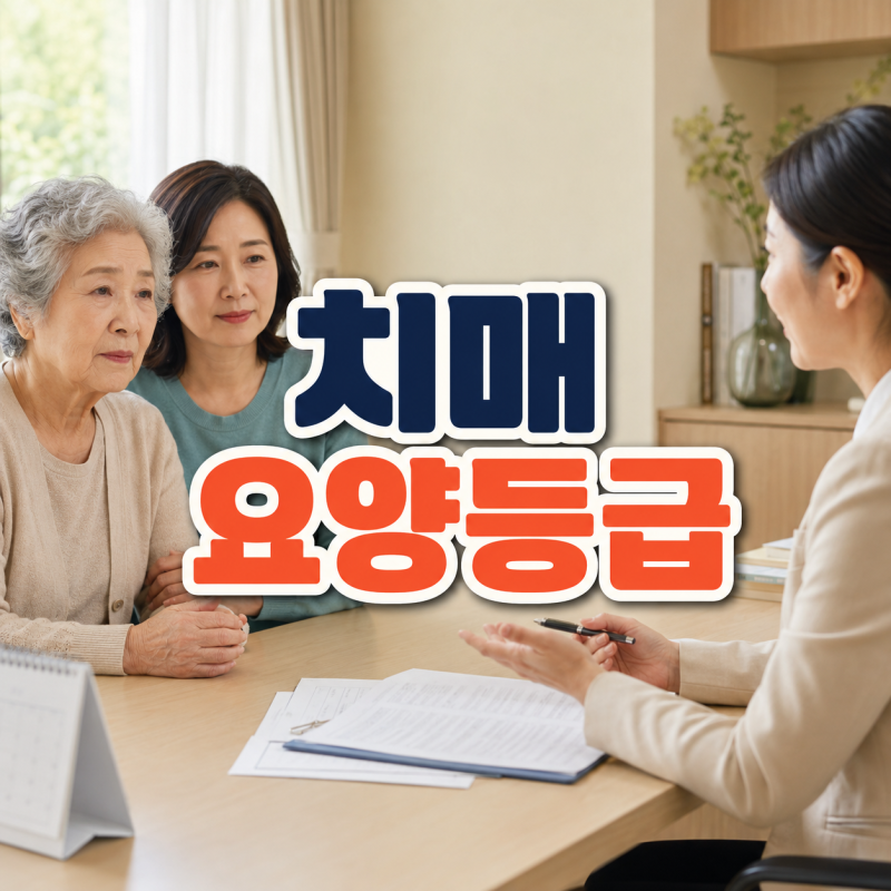 치매 요양등급 받는법, 신청 절차와 요양원 입소 방법 Q&A