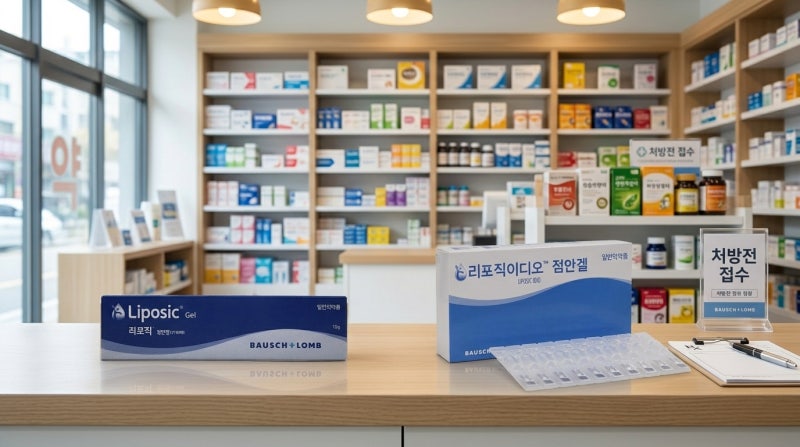 리포직점안겔, 취침 전에 넣어야 하는 이유와 리포직이디오겔과 차이점