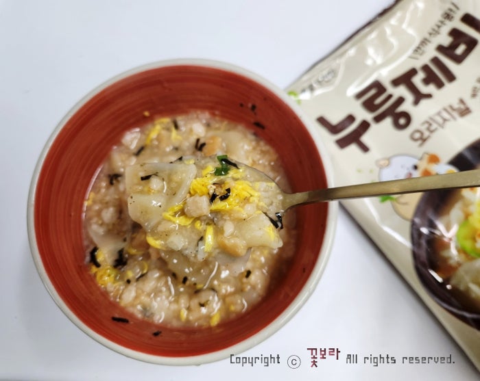 누룽지 수제비 좋아한다면 이가자연면 누룽제비 수제비밀키트