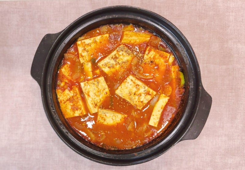 칼칼한 두부참치조림 만들기 냉장고 비었을 때 딱 참치두부 짜글이 레시피