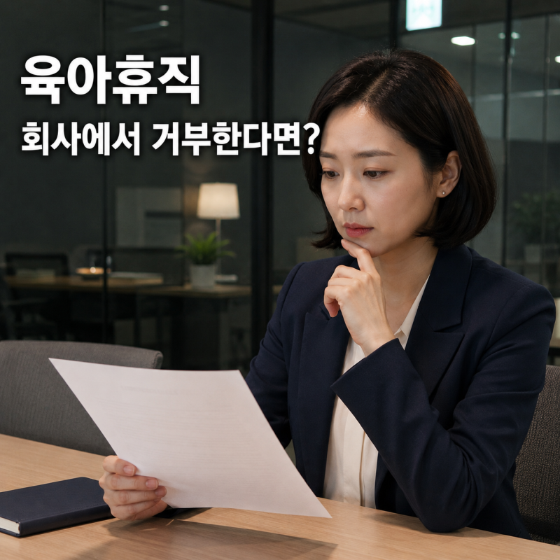 육아휴직 신청방법 2026, 회사가 거부한다면? 대처와 해결방법