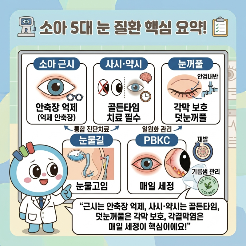 [최종화] 우리 아이 평생 눈 건강을 위한 소아안과 정기검진 마스터 로드맵 & 문원장의 마무....