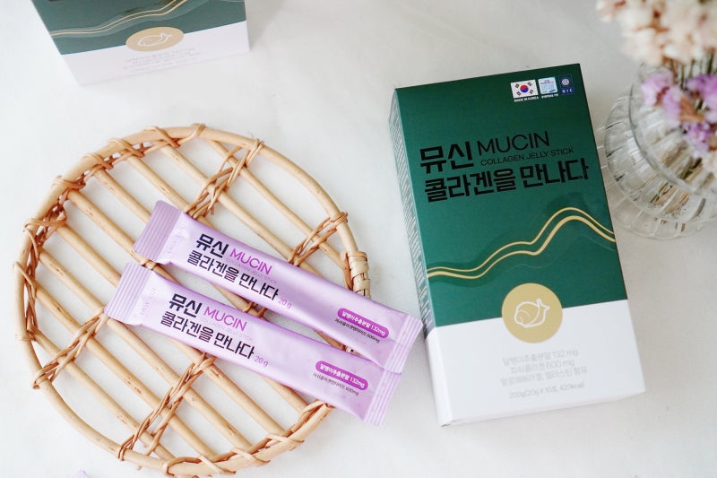 콜라겐추천 달팽이추출분말 피쉬콜라겐 젤리스틱 뮤신 콜라겐을 만나다