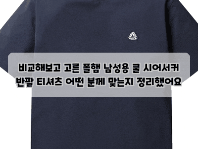 비교해보고 고른 폴햄 남성용 쿨 시어서커 반팔 티셔츠 어떤 분께 맞는지 정리했어요