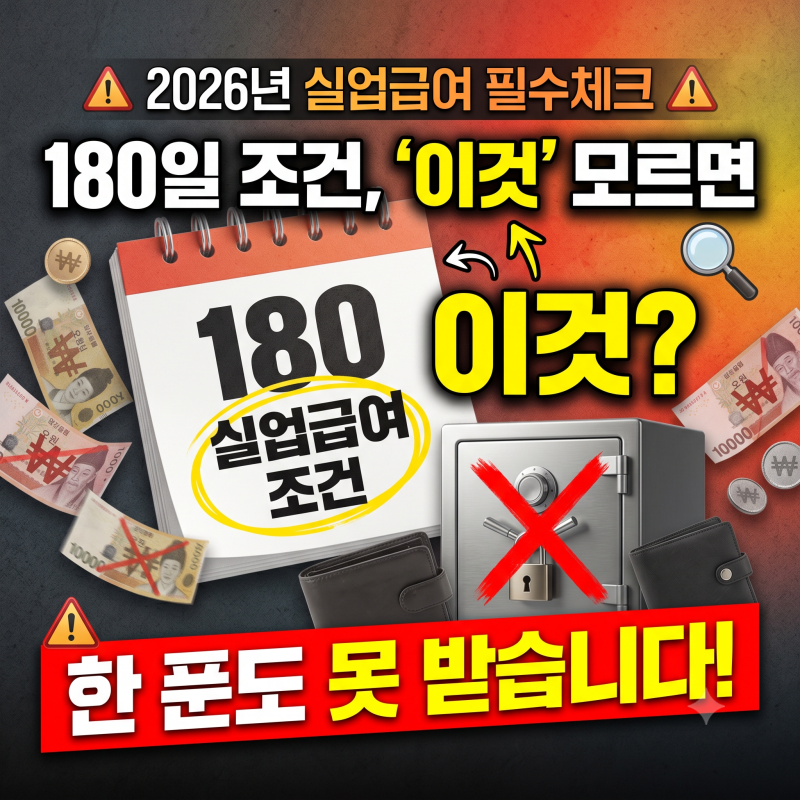 [최신] 2026년 실업급여 상한액 인상! 내 월급으로 받을 수 있는 최대 금액은?