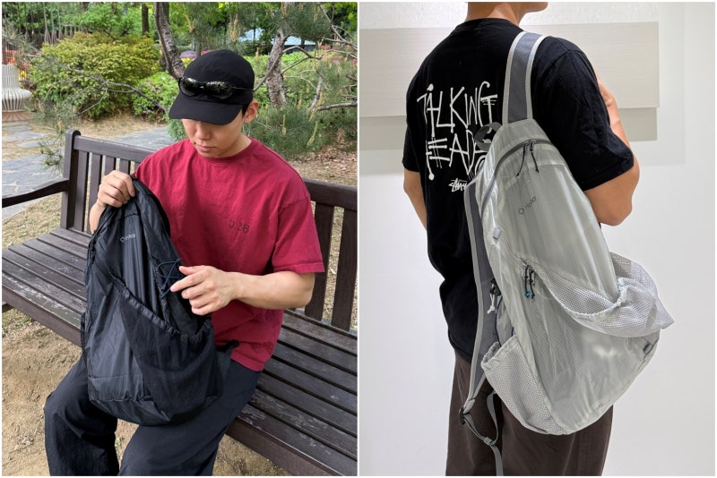 요즘 제일 예쁜 백팩 헬리녹스 이클립스 라이트팩 20L 후기 15L 크기 차이와 가격 정리