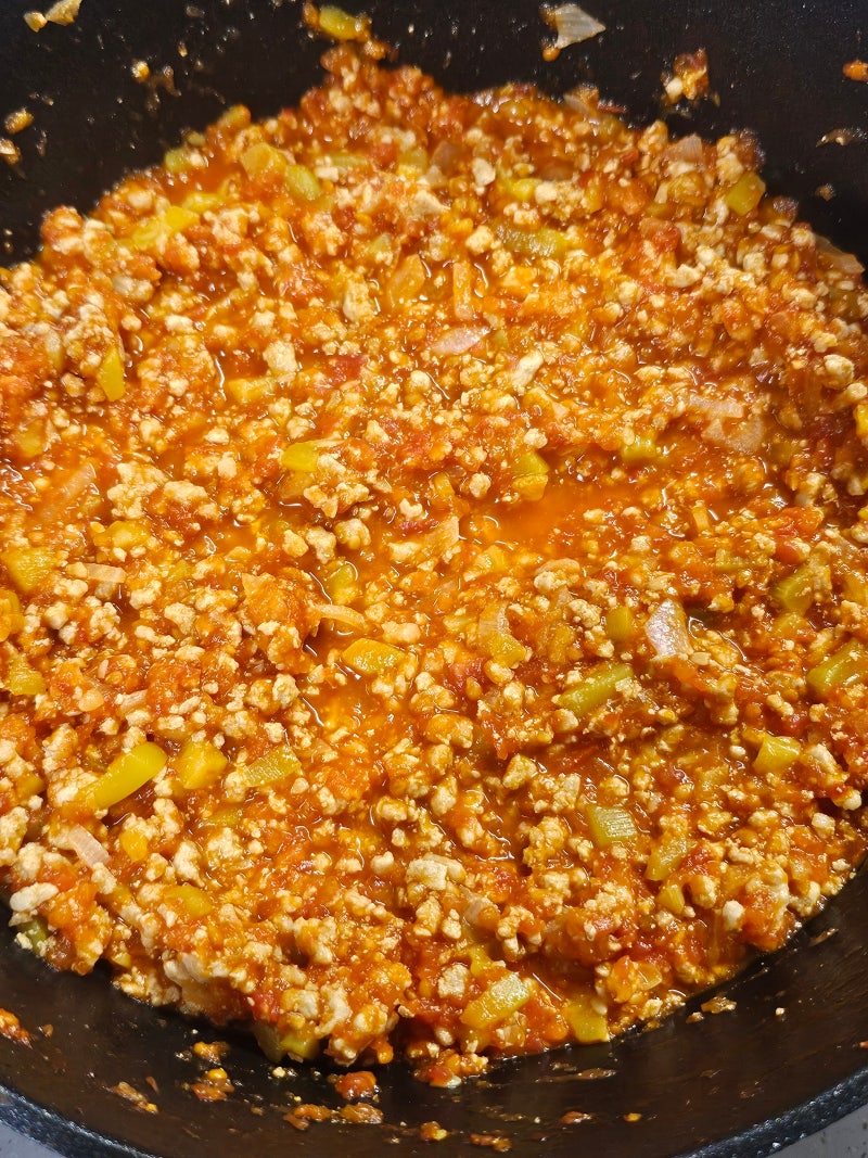 돌아기 유아식 초기 반찬 토마토 라구소스 만들기