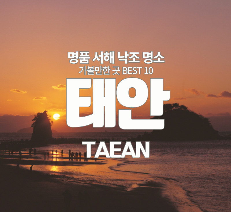 수도권 당일치기 가능한 힐링여행지 태안 가볼만한곳 서해3대 낙조, 해안사구, 수목원까지