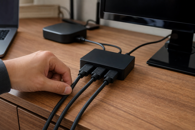 HDMI 선택기·분배기 차이와 고르는 법