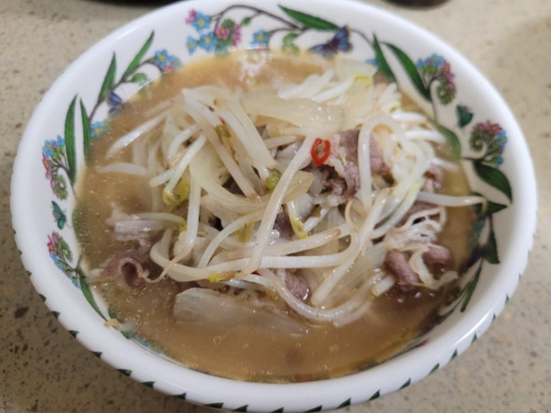 티아시아 쌀국수 면 + 청정원 베트남 쌀국수소스 후기! 레시피 만드는법 우삼겹 넣는법