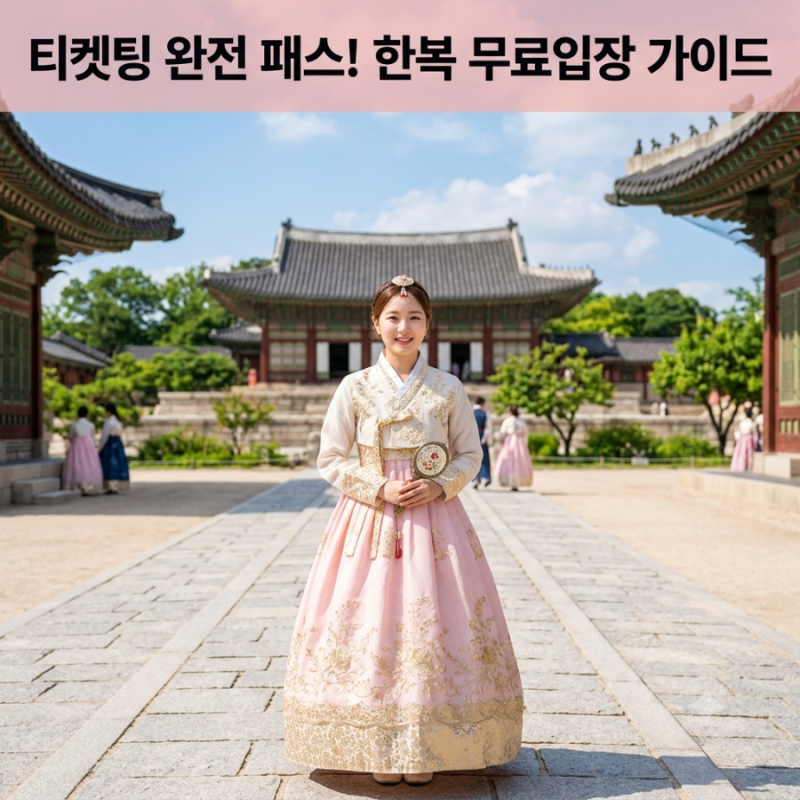 [경복궁 야간개장 예매] 1초 컷 매진 대비 취소표 공략법과 한복 무료입장 꿀팁