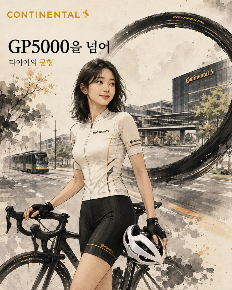 아빠의 자전거 브랜드 이야기(콘티넨탈 - GP5000을 넘어, 타이어의 ‘균형’을 설계해 온 독일 ....