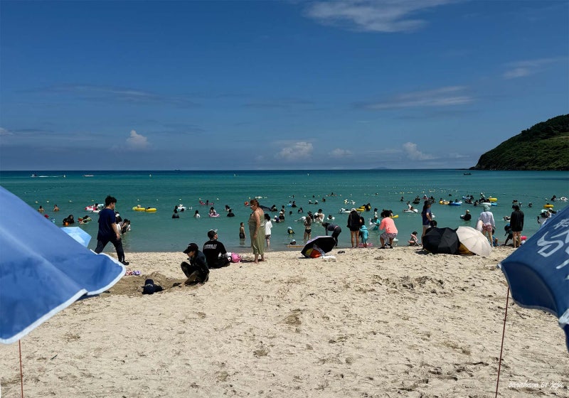 제주 함덕해수욕장 샤워 주차 대여 함덕해변 제주도 여름 여행